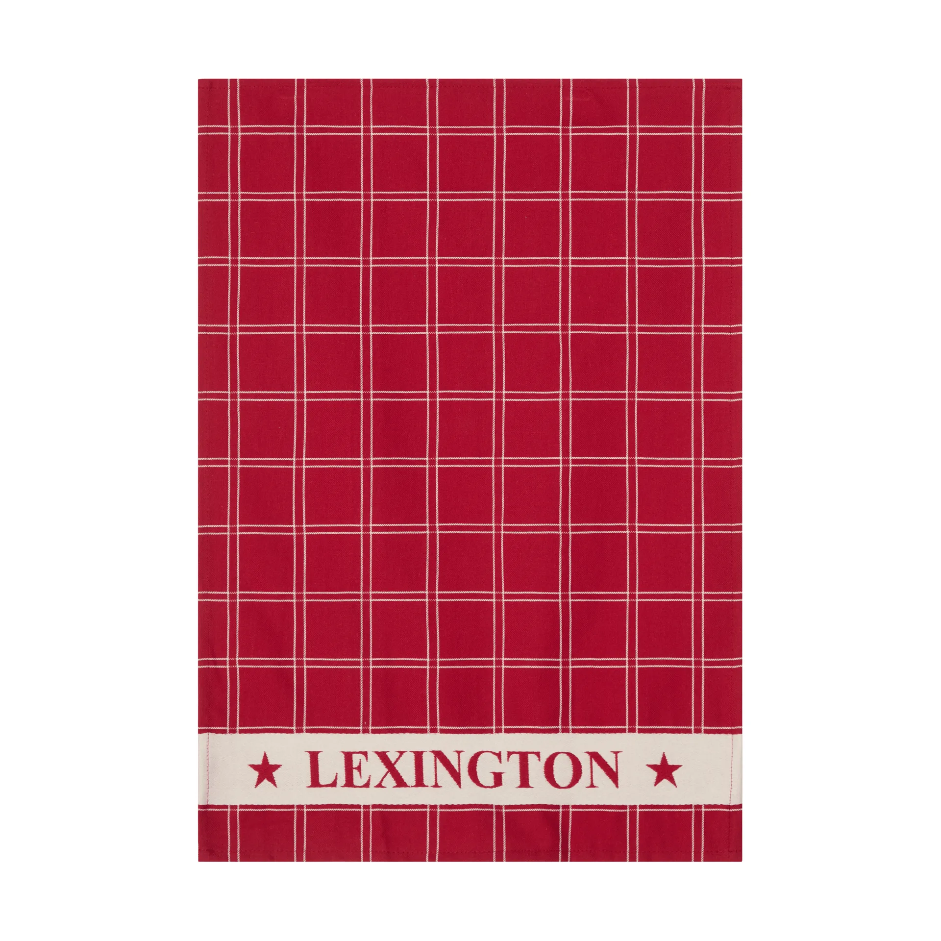자카드 직조 코튼 키친 타월, Red-white, 50x70 cm Lexington | 렉싱턴