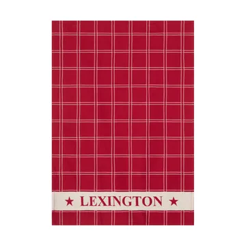 자카드 직조 코튼 키친 타월 - Red-white, 50x70 cm - Lexington | 렉싱턴