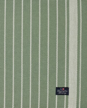 스트라이프 오가닉 코튼 Rips 테이블매트 50x250 cm - Green-white - Lexington | 렉싱턴