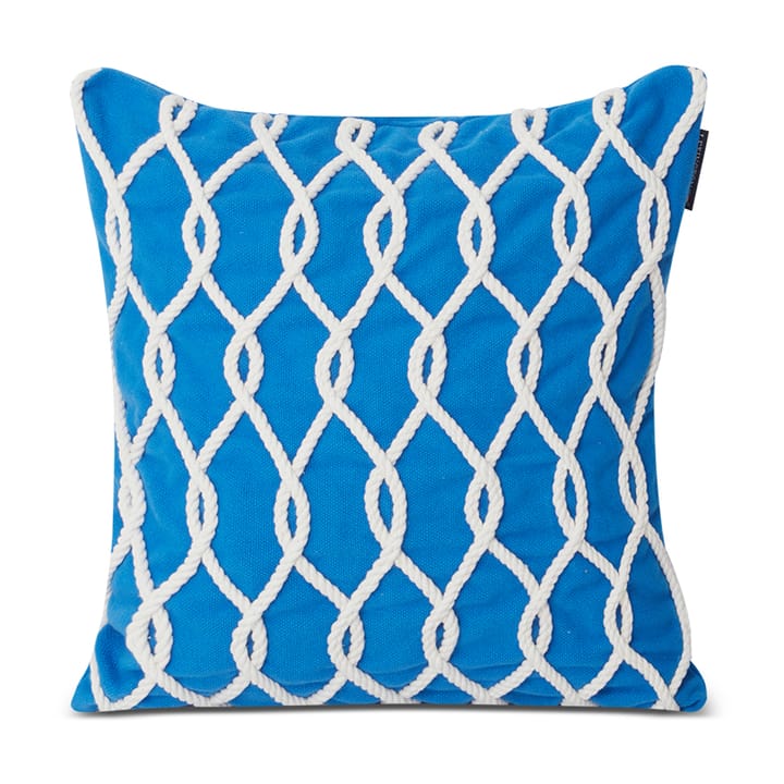 Rope Deco 캔버스 베개커버 50x50 cm - Blue-white - Lexington | 렉싱턴