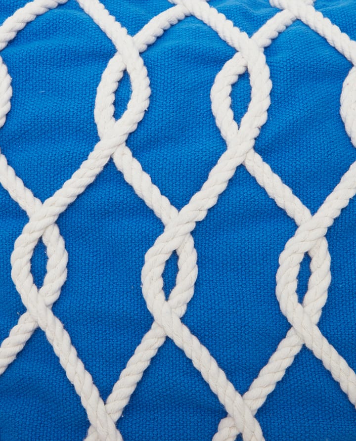 Rope Deco 캔버스 베개커버 50x50 cm - Blue-white - Lexington | 렉싱턴
