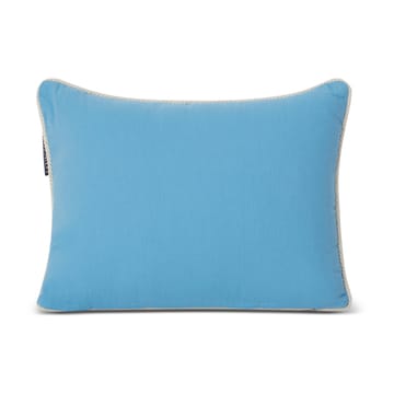 Seaside 스몰 오가닉 코튼 트윌 쿠션 30x40 cm - Blue-light beige - Lexington | 렉싱턴