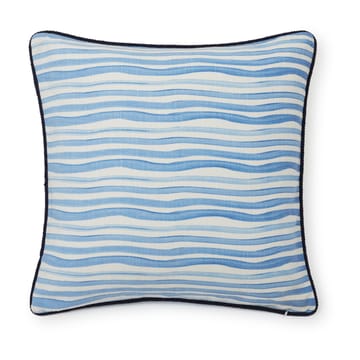 See You Later 코튼 캔버스 베개커버 50x50 cm - White-blue - Lexington | 렉싱턴