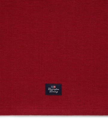 Side Striped 오가닉 코튼 립 러너 50x250 cm - Red-beige - Lexington | 렉싱턴