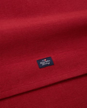 Side Striped 오가닉 코튼 립 러너 50x250 cm - Red-beige - Lexington | 렉싱턴