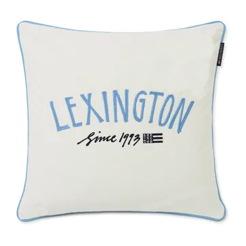 Since 1993 오가닉 코튼 베개커버 50x50 cm - White-blue - Lexington | 렉싱턴