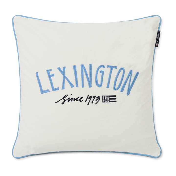 Since 1993 오가닉 코튼 베개커버 50x50 cm, White-blue Lexington | 렉싱턴