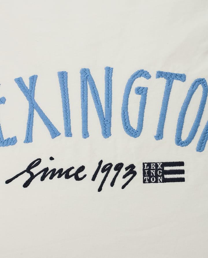 Since 1993 오가닉 코튼 베개커버 50x50 cm, White-blue Lexington | 렉싱턴