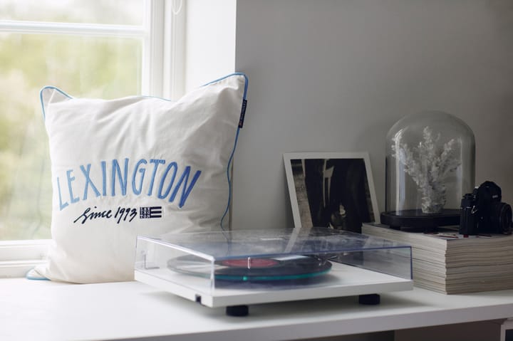Since 1993 오가닉 코튼 베개커버 50x50 cm, White-blue Lexington | 렉싱턴