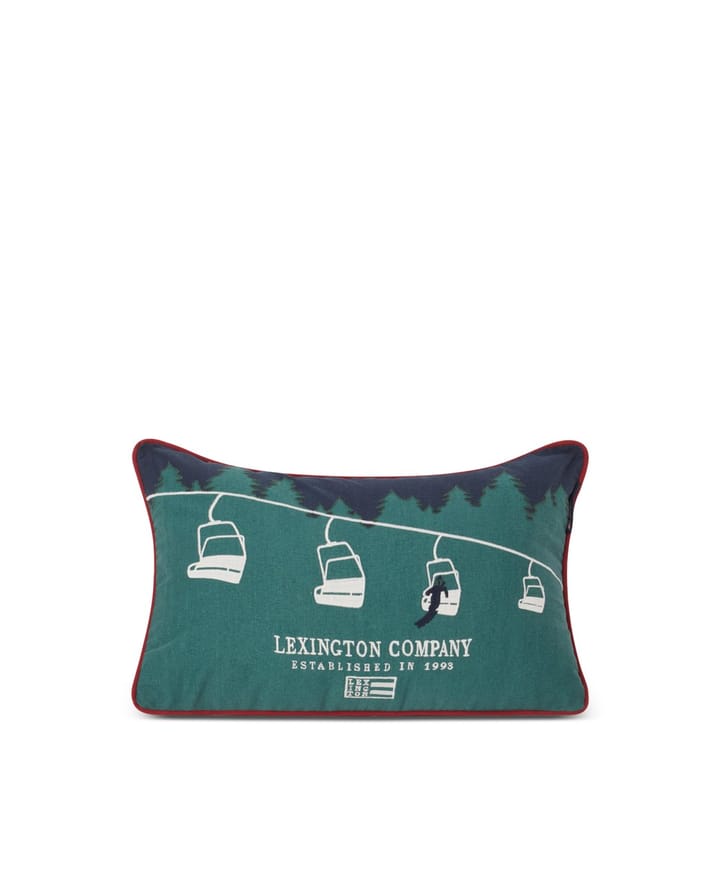 Ski Lift 베개 30x50 cm - Green-dark blue - Lexington | 렉싱턴