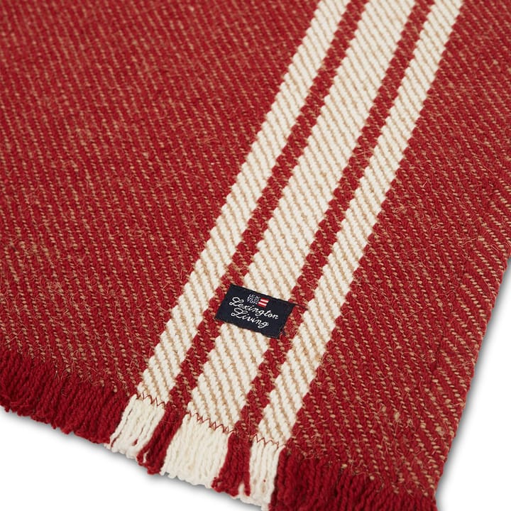 Striped 테이블매트 40x50 cm - red-white - Lexington | 렉싱턴
