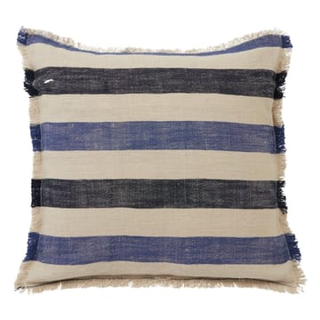 Striped 쿠션 커버 & fringes 50x50 cm - beige-blue - Lexington | 렉싱턴