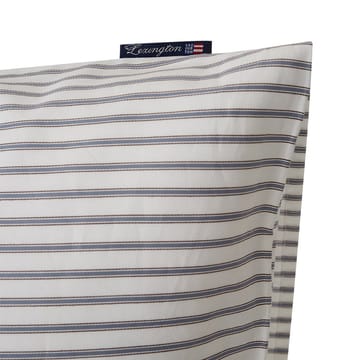 렉싱턴 스트라이프 베개커버 tencel 50x60 cm - white-steel blue - Lexington | 렉싱턴