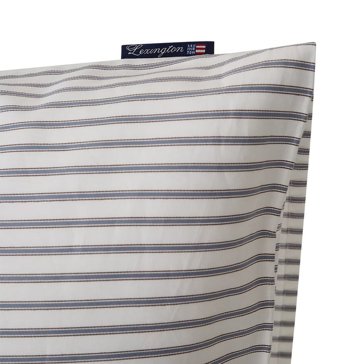 렉싱턴 스트라이프 베개커버 tencel 50x60 cm, white-steel blue Lexington | 렉싱턴