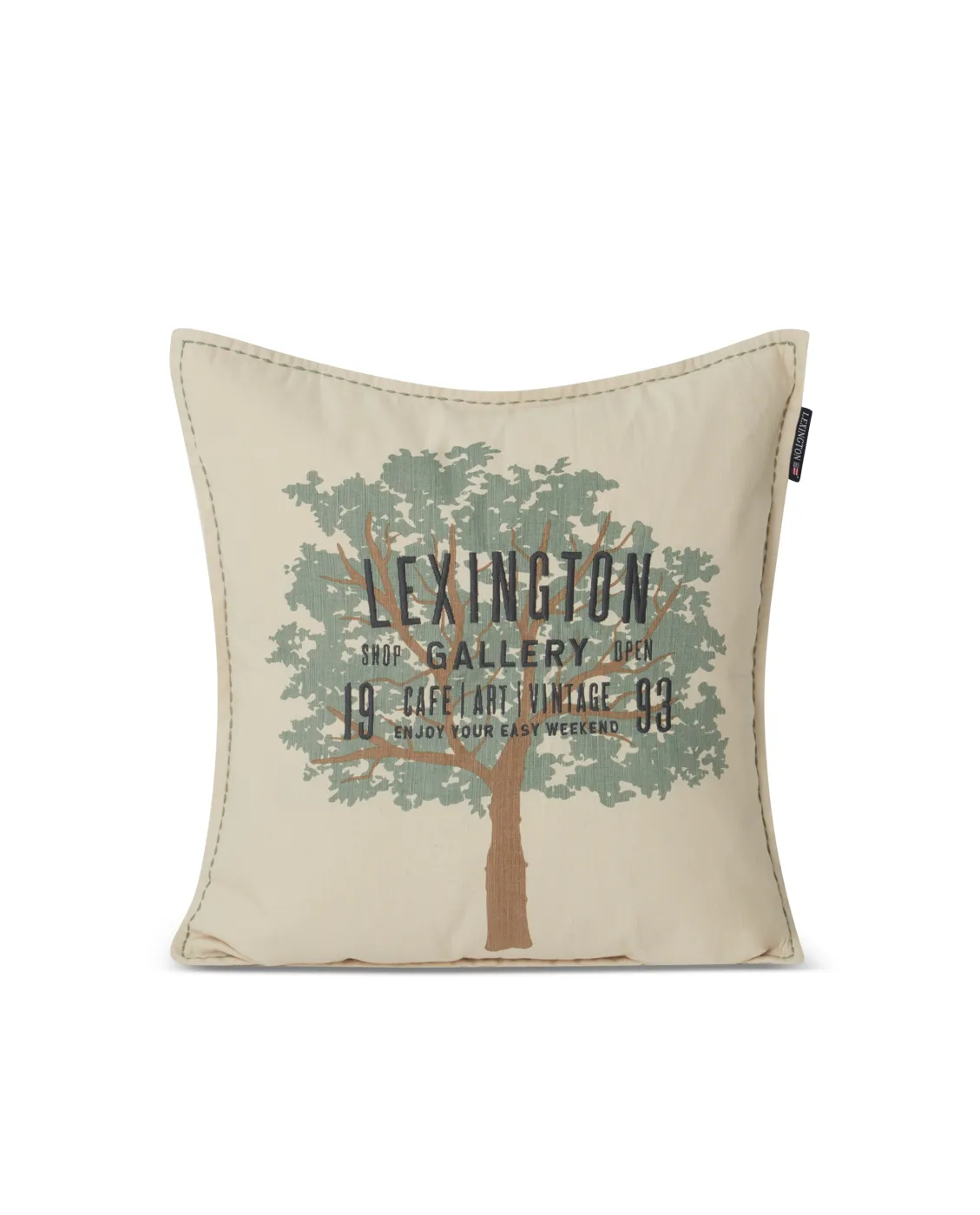 Tree Logo 쿠션 커버 50x50 cm, Light beige-green Lexington | 렉싱턴