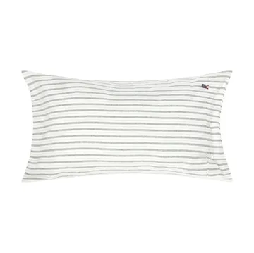 스트라이프 코튼 플란넬 베개커버 - White-green-beige, 50x90 cm - Lexington | 렉싱턴
