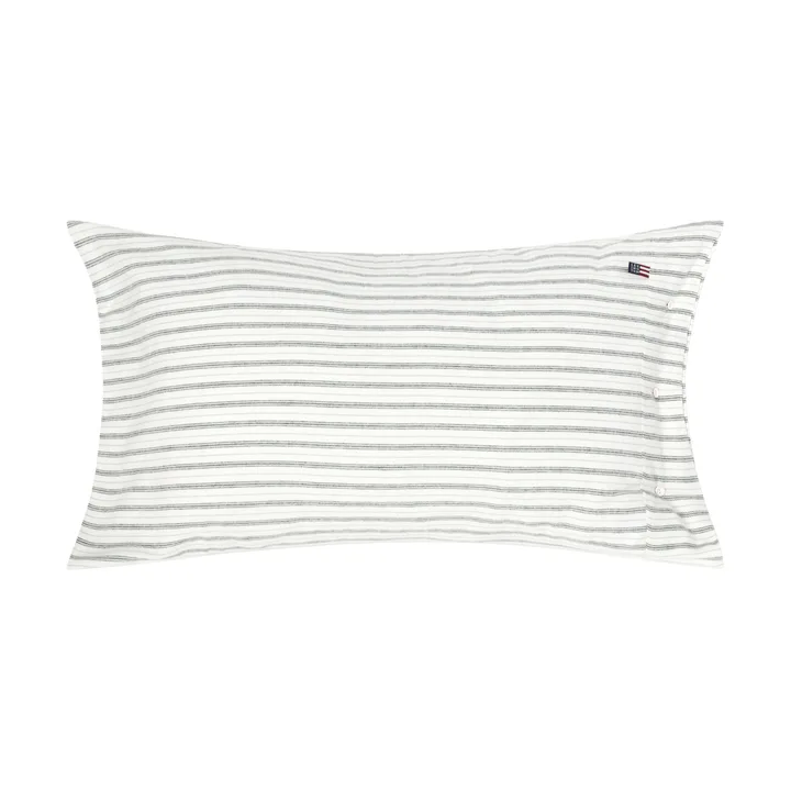 스트라이프 코튼 플란넬 베개커버 - White-green-beige, 50x90 cm - Lexington | 렉싱턴