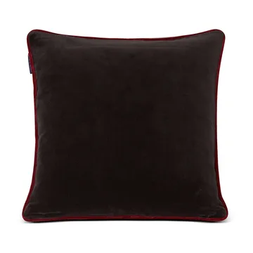 홀리 Wrath 코튼 벨벳 쿠션커버 50x50 cm - Dark grey-green-red - Lexington | 렉싱턴