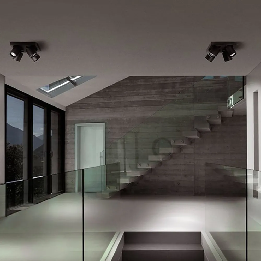 포커스 2 벽 & 천장 조명, Black, 3000 kelvin Light-Point | 라이트-포인트