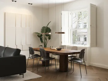 엣지 라운드 Ø40 펜던트 조명 스위치 튠 - Rose gold - Light-Point | 라이트-포인트