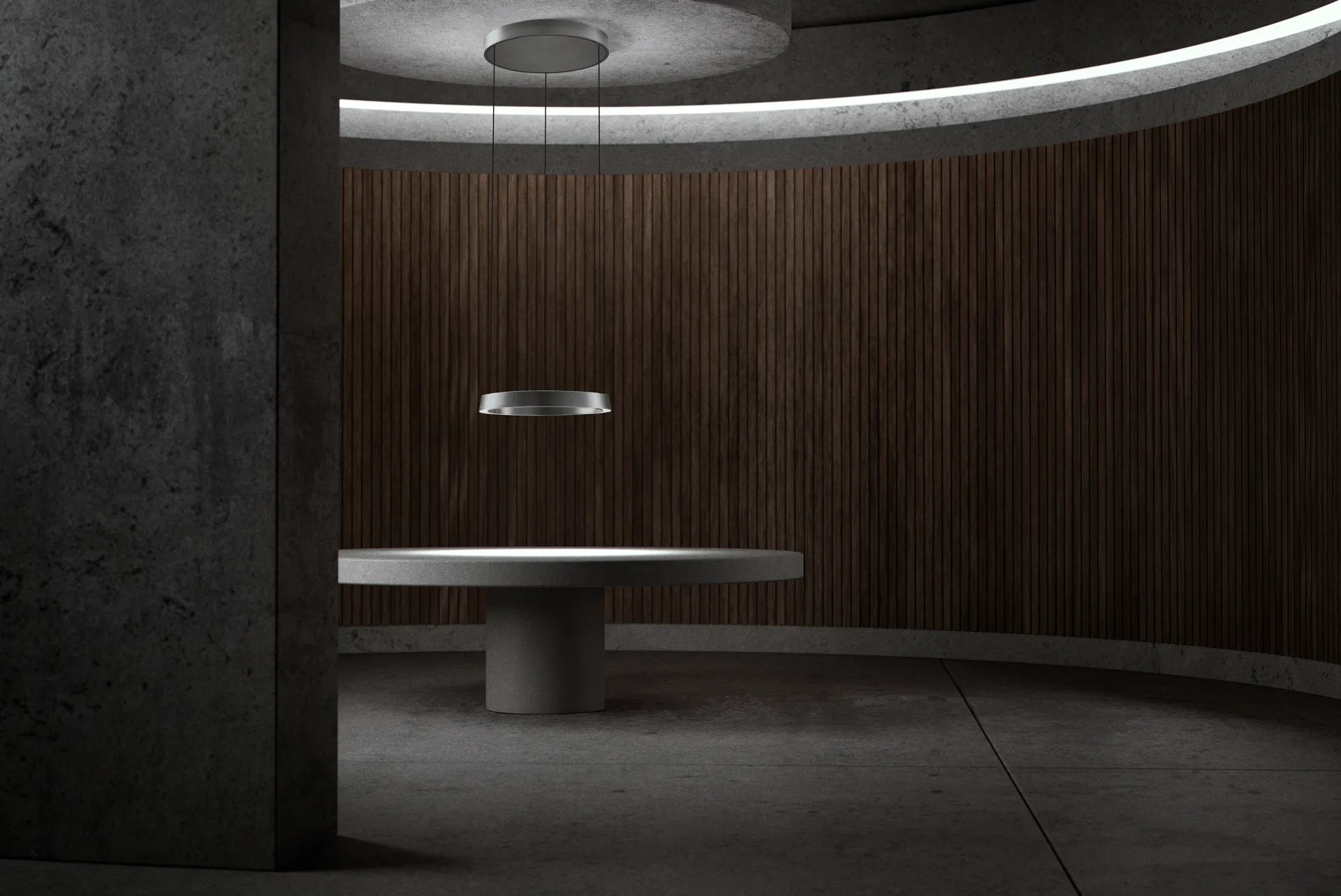 엣지 라운드 Ø40 펜던트 조명 스위치 튠, Titanium Light-Point | 라이트-포인트