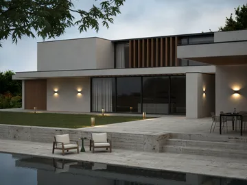 미라주 야외용 조명 스위치 튠 - Rust, 12x48 cm - Light-Point | 라이트-포인트