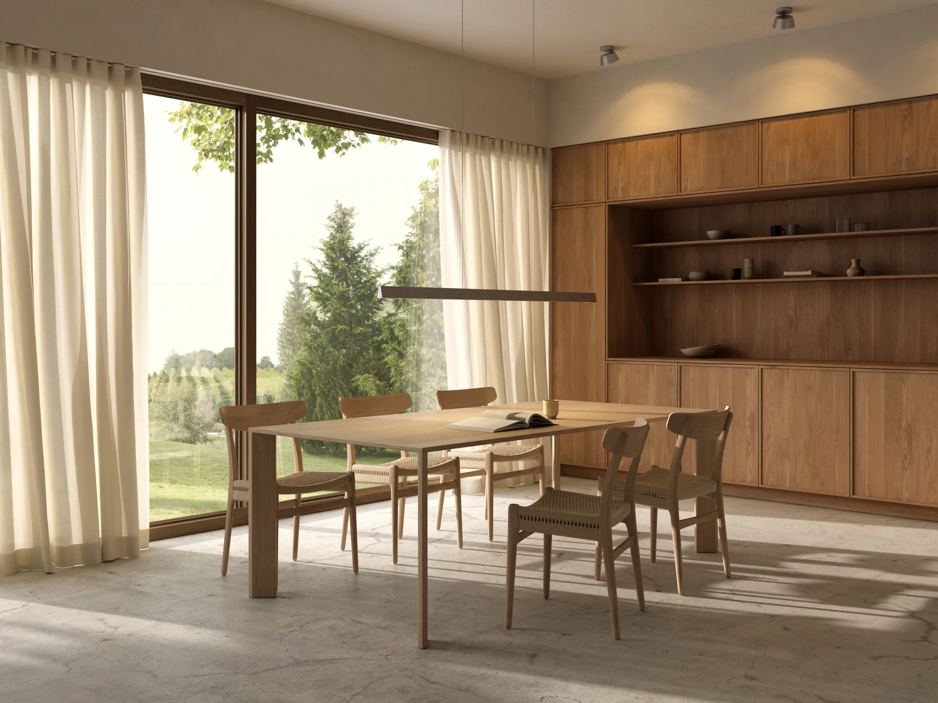 엣지 리니어 S1500 펜던트 조명 스위치 튠, Titanium Light-Point | 라이트-포인트