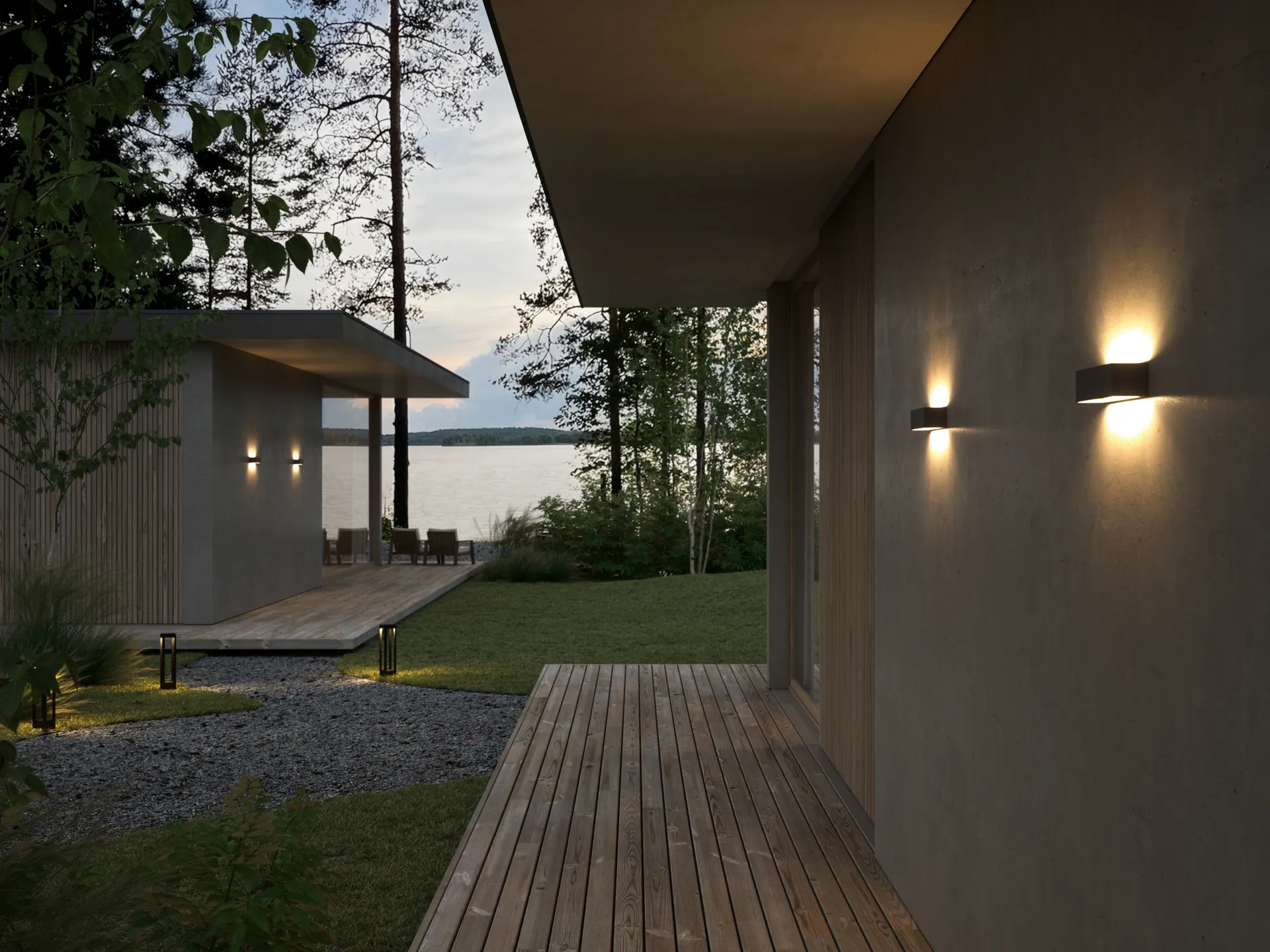 리네아 W2 벽 조명 스위치 튠, Black, 7x30 cm Light-Point | 라이트-포인트