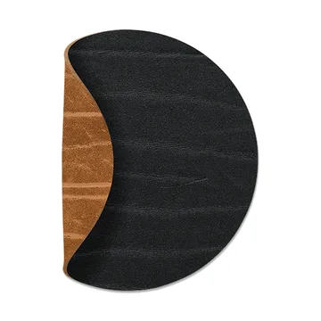 버팔로 더블-사이디드 원형 코스터 1 pcs - black-natur - LIND DNA | 린드 DNA