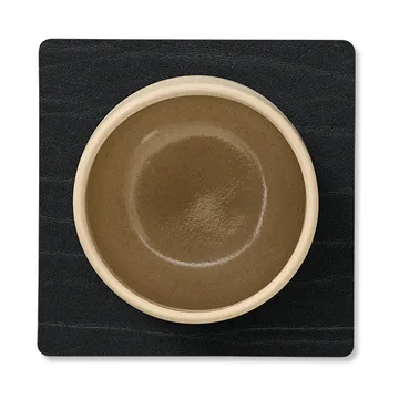 버팔로 더블-사이디드 사각형 코스터 1 pcs - black-natur - LIND DNA | 린드 DNA