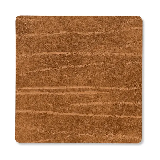 버팔로 더블-사이디드 사각형 코스터 1 pcs, black-natur LIND DNA | 린드 DNA