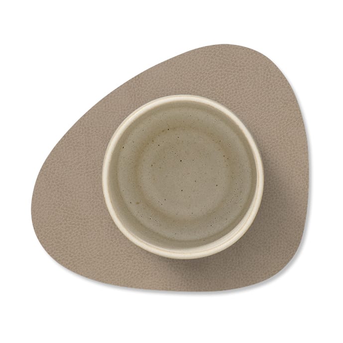 시린 코스터 커브 11x13 cm, Mole Grey LIND DNA | 린�드 DNA