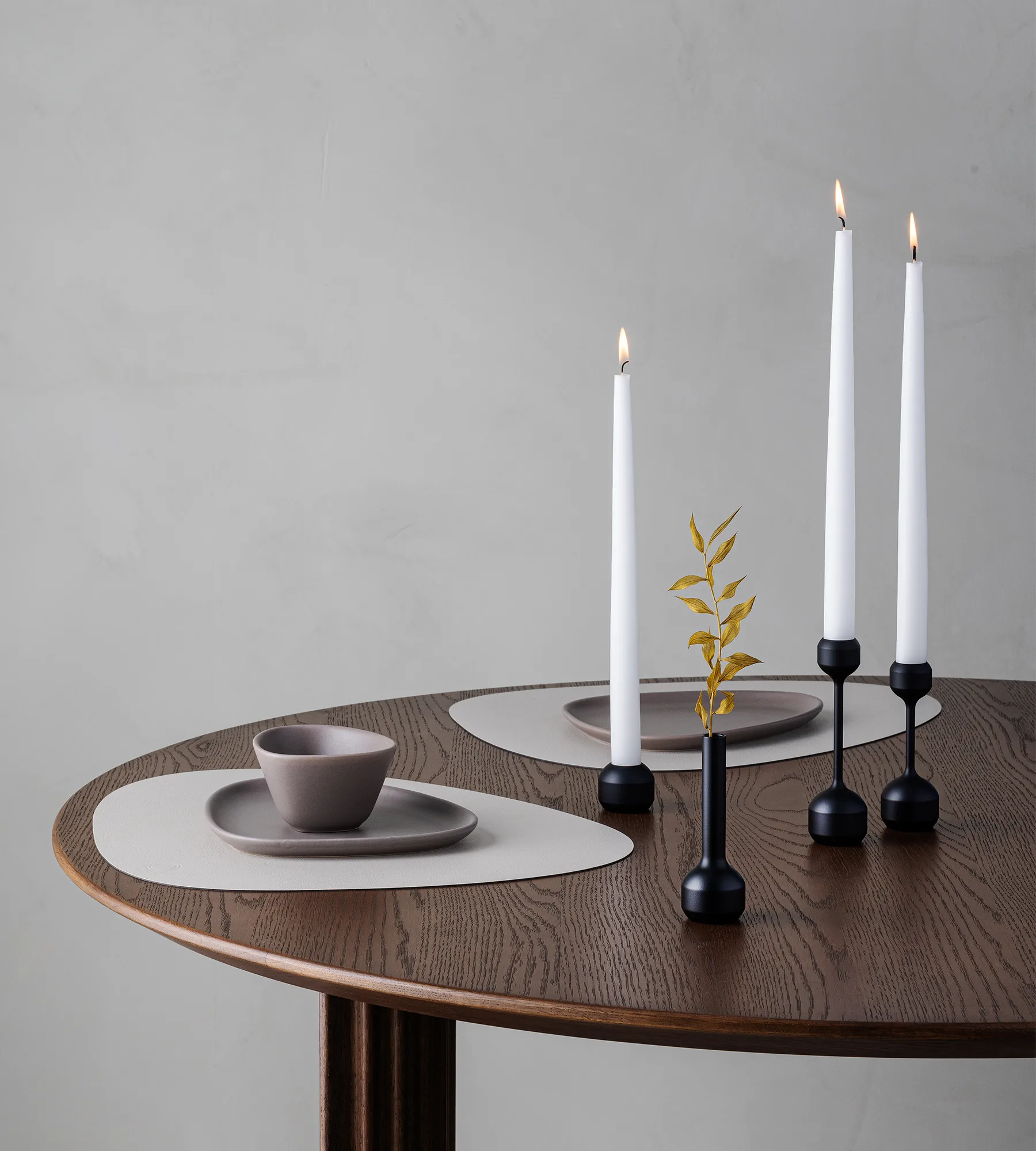 실루엣 120 화병, Black steel LIND DNA | 린드 DNA