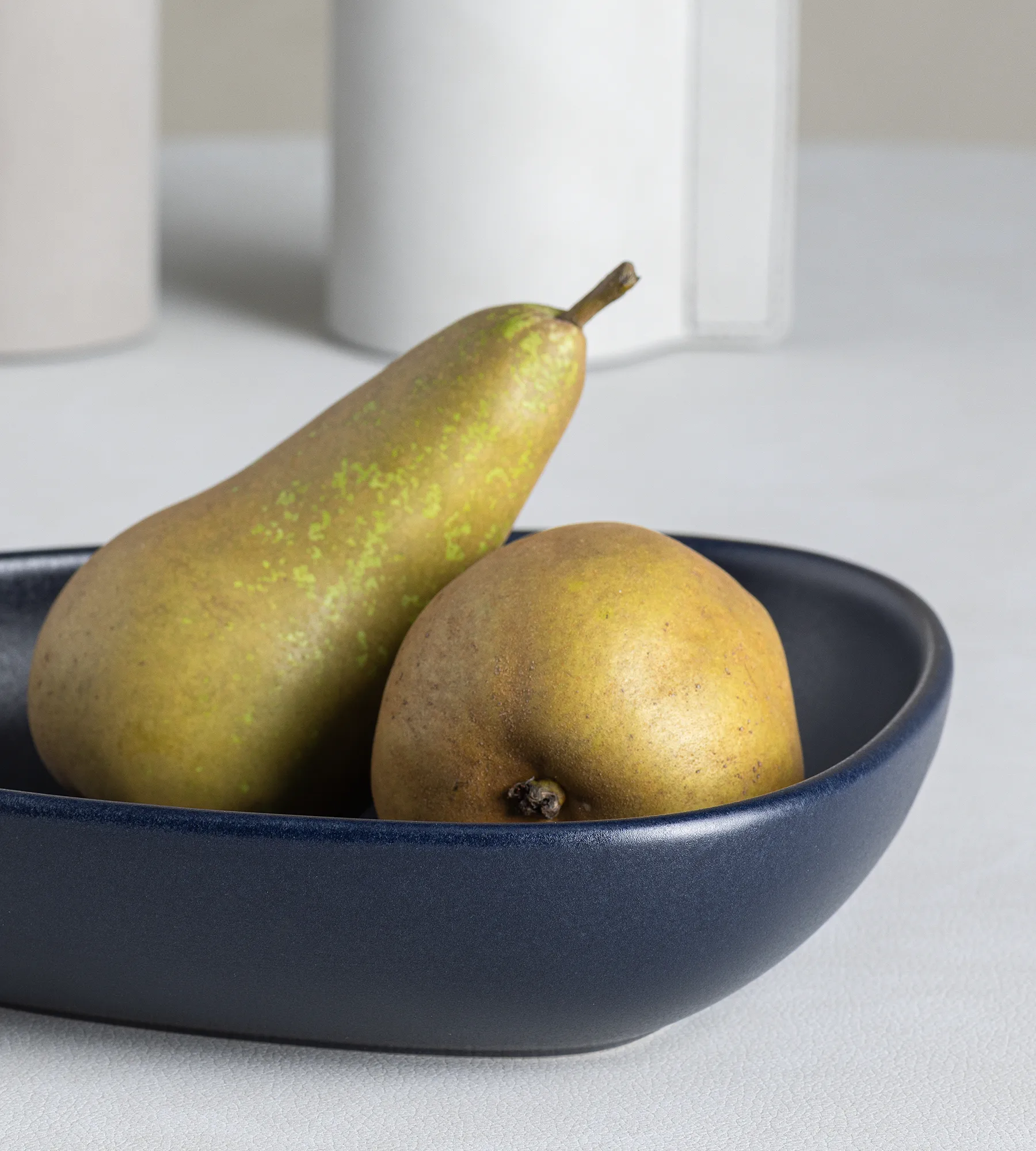 커브 딥플레이트 19x22 cm, navy blue LIND DNA | 린드 DNA