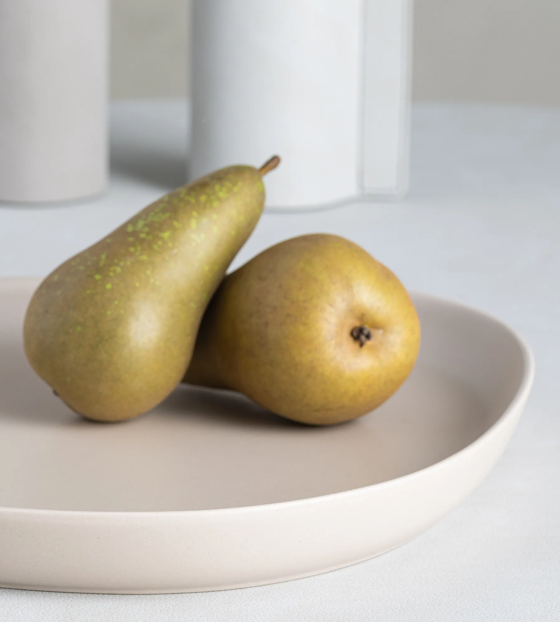 커브 스톤웨어 서빙소서 30x35 cm, Sand LIND DNA | 린드 DNA