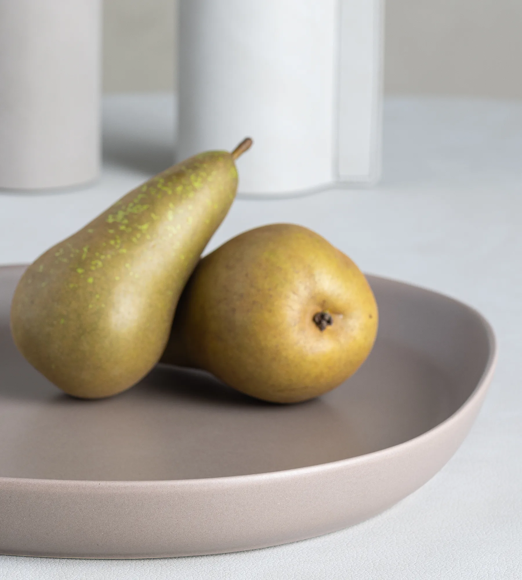 커브 스톤웨어 서빙소서 30x35 cm, Warm Grey LIND DNA | 린드 DNA