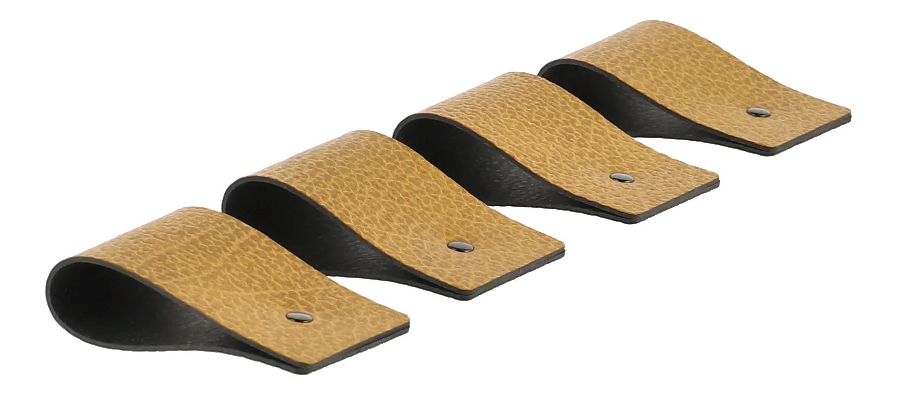 루프 네임 냅킨 링 4개 세트, Curry (brown) LIND DNA | 린드 DNA