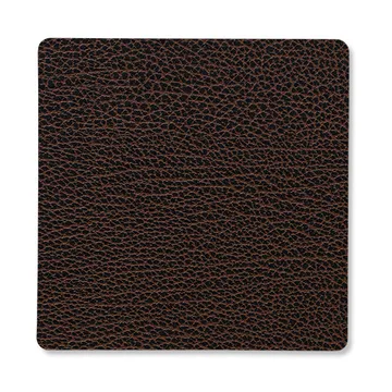 불 사각 코스터 - brown - LIND DNA | 린드 DNA