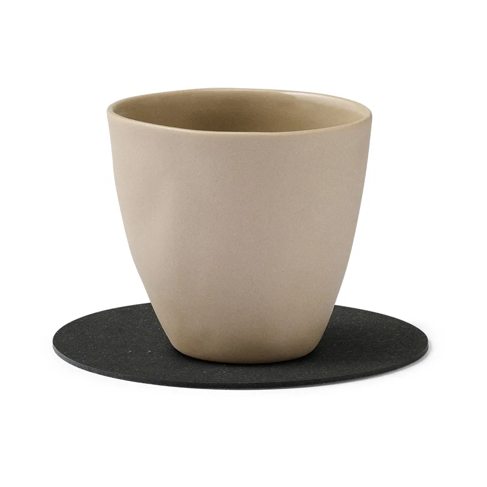 코어 코스터 circle, Flecked anthracite LIND DNA | 린드 DNA