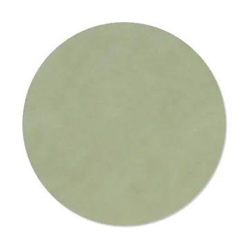 누포 양면 테이블 매트 circle M 1 pcs - Dark green-olive green, Ø30 cm - LIND DNA | 린드 DNA
