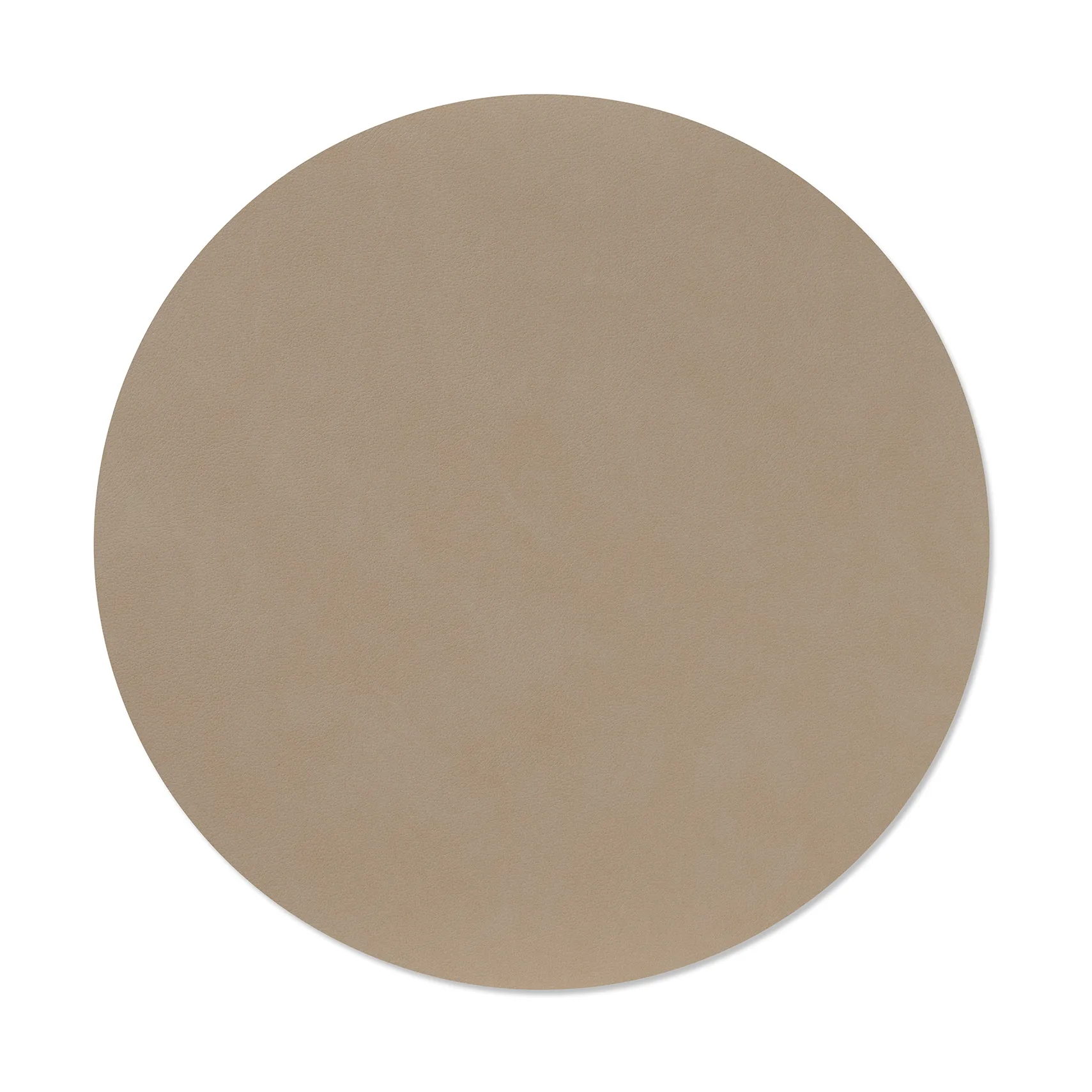 누포 테이블매트, Clay brown, circle, L LIND DNA | 린드 DNA