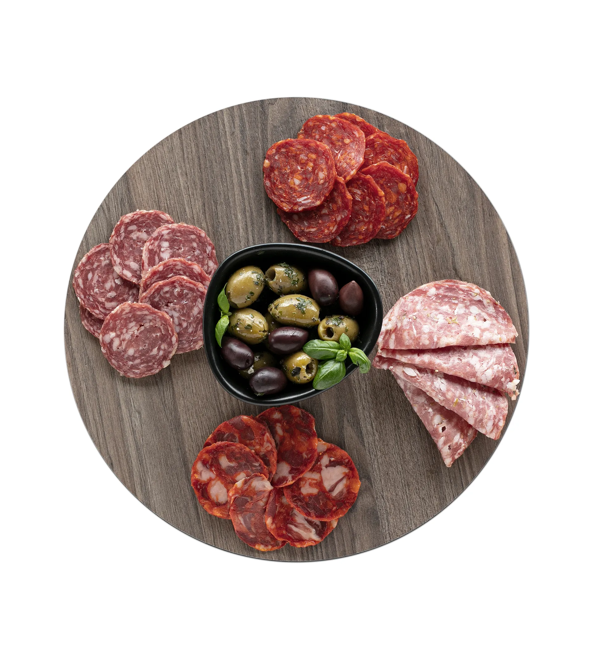 Cut & Serve round 도마 M, Walnut LIND DNA | 린드 DNA