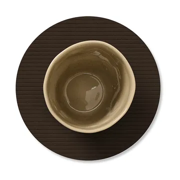 코듀로이 코스터 - Hazel, circle - LIND DNA | 린드 DNA