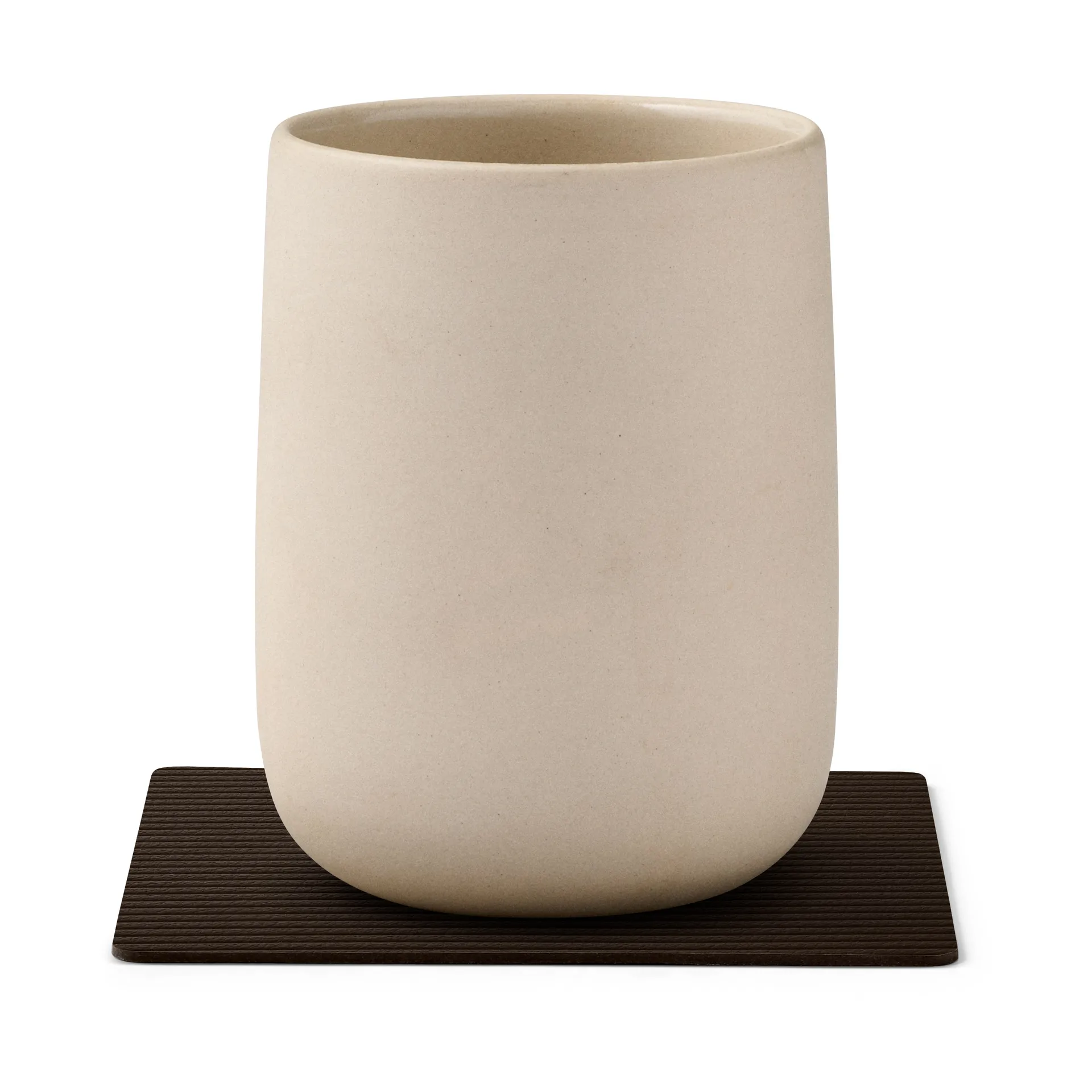 코듀로이 사각형 코스터, Hazel LIND DNA | 린드 DNA