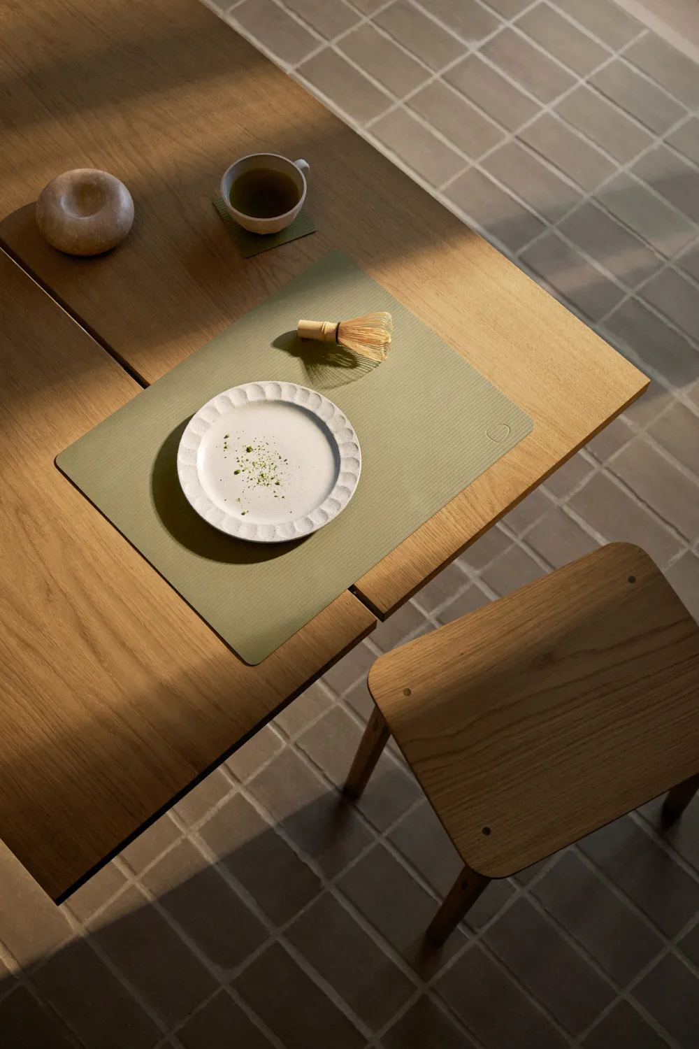 코듀로이 사각형 코스터, Herbal Dust LIND DNA | 린드 DNA