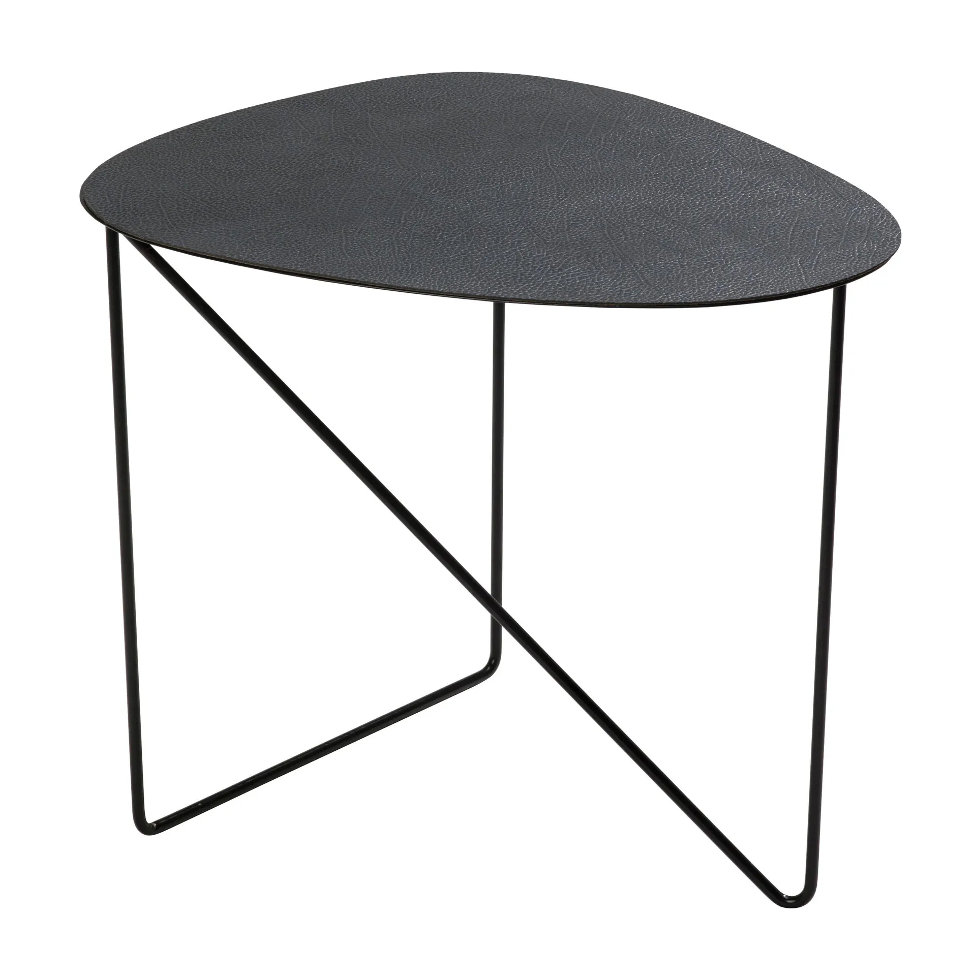 커브 Hippo 사이드 테이블 L, black-anthracite LIND DNA | 린드 DNA