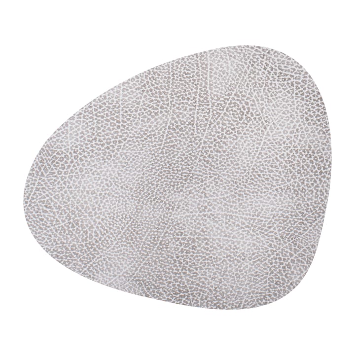 Hippo 테이블매트 커브 M - White-grey - LIND DNA | 린드 DNA