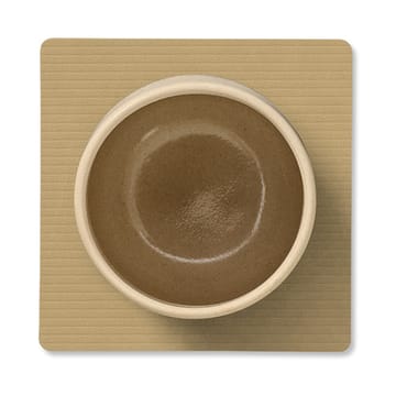 코듀로이 사각형 코스터 - Khaki - LIND DNA | 린드 DNA