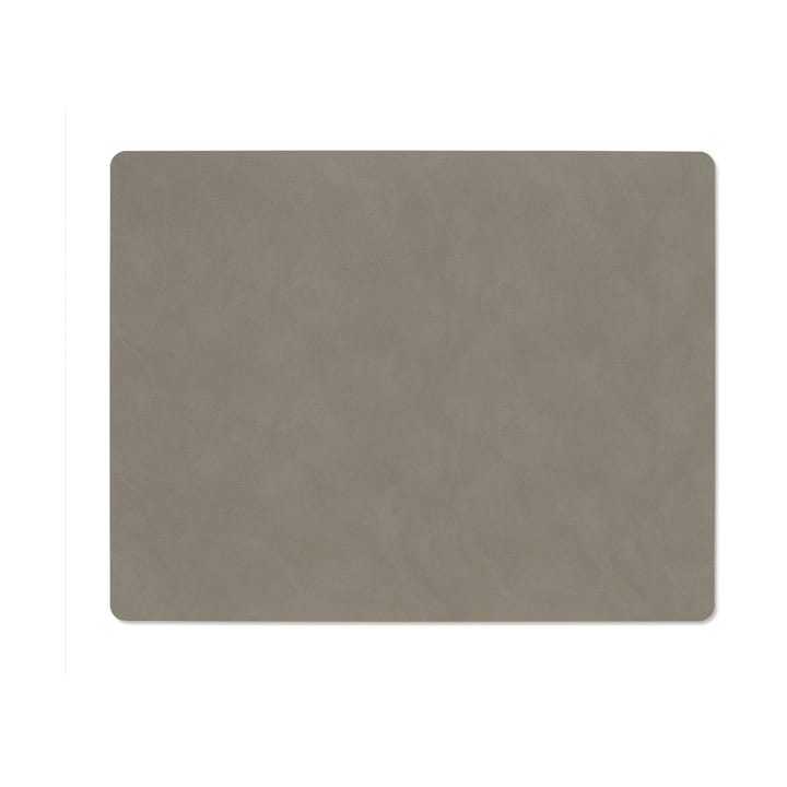 누포 사각형 양면 테이블매트 L 1 pcs, Linen-Flint grey LIND DNA | 린드 DNA
