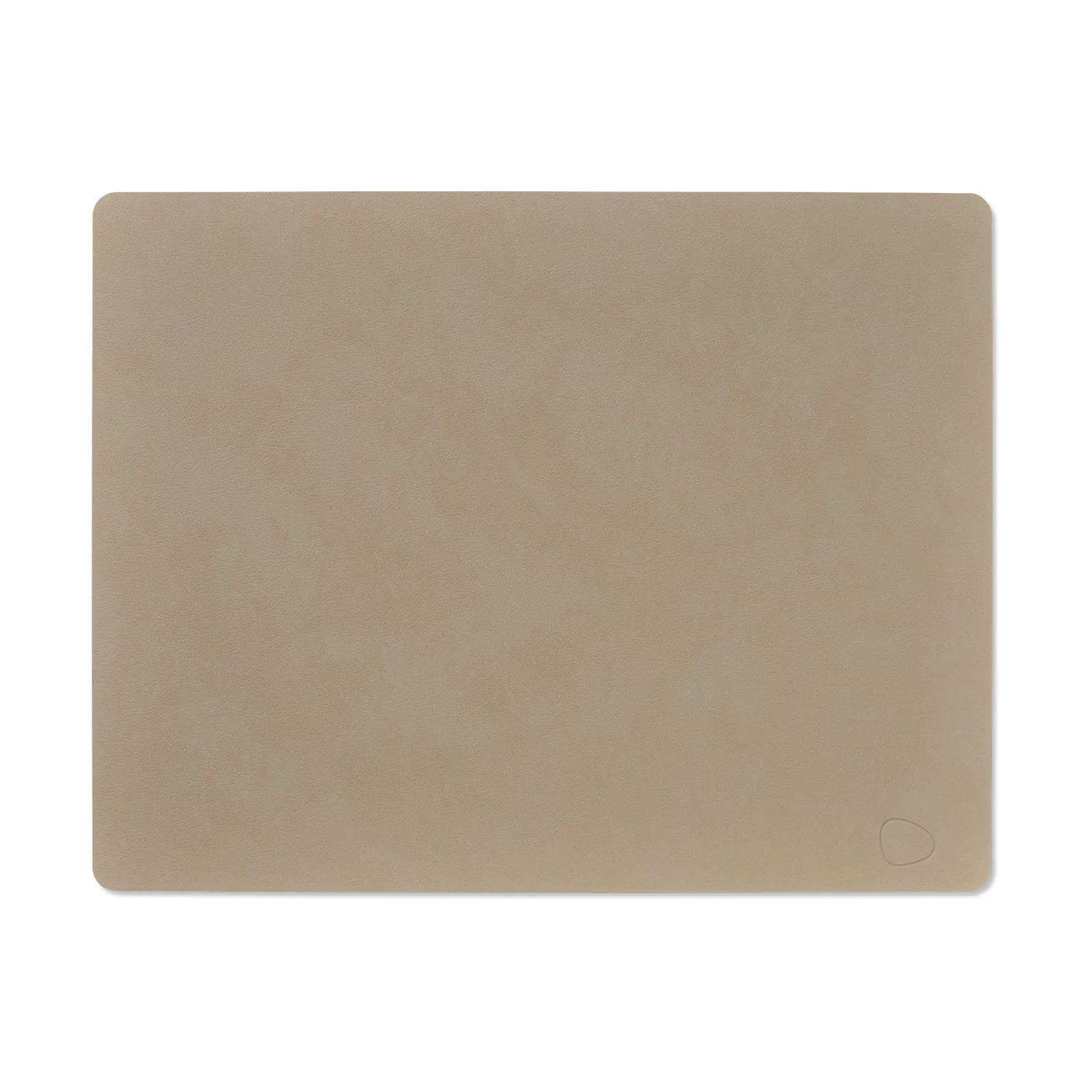 누포 사각형 테이블매트 L, Clay brown LIND DNA | 린드 DNA
